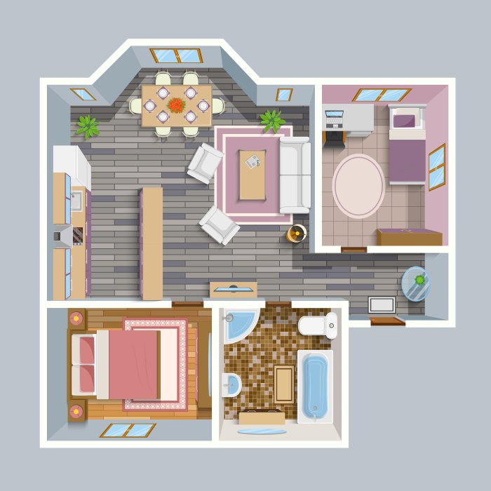 2 Bedroom Floor Plan