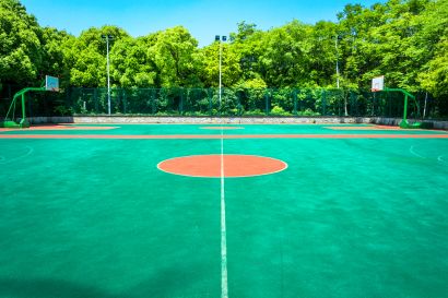 Half Basketball Court