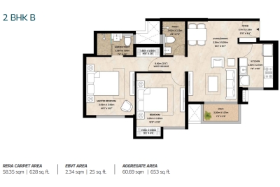 2 BHK Layout