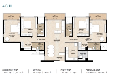 4 BHK Layout