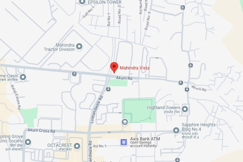 Mahindra Vista Location